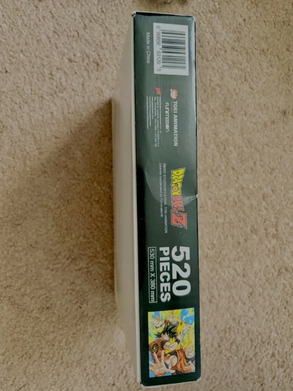 Dragon Ball Z Goku 520 Piece Jigsaw Puzzle Anime Japan TV Movie Fun Gift New